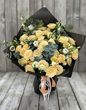 Букет цветов из:  Розы и Лизиантусы #REPLACE_PRED# Ширяево