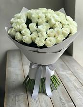 Букет 35 Белых роз в Ширяево