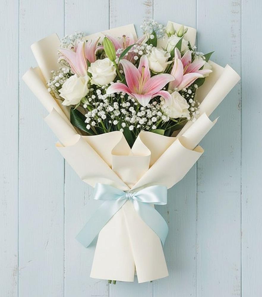 Букет цветов из: Лилии в Ширяево