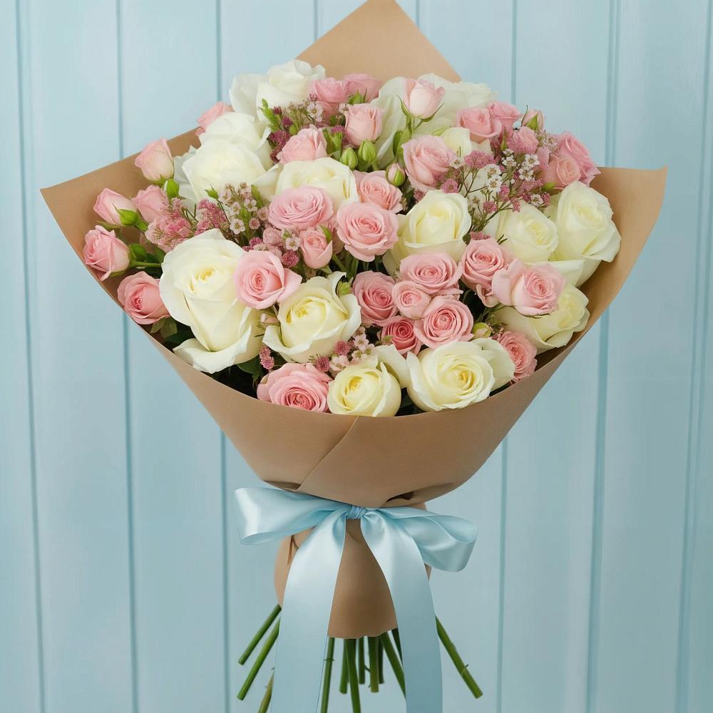 Букет цветов из: Розы в Ширяево