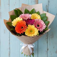 Букет цветов из:  Герберы в Ширяево