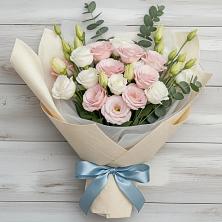 Букет цветов из:  Лизиантусы в Ширяево