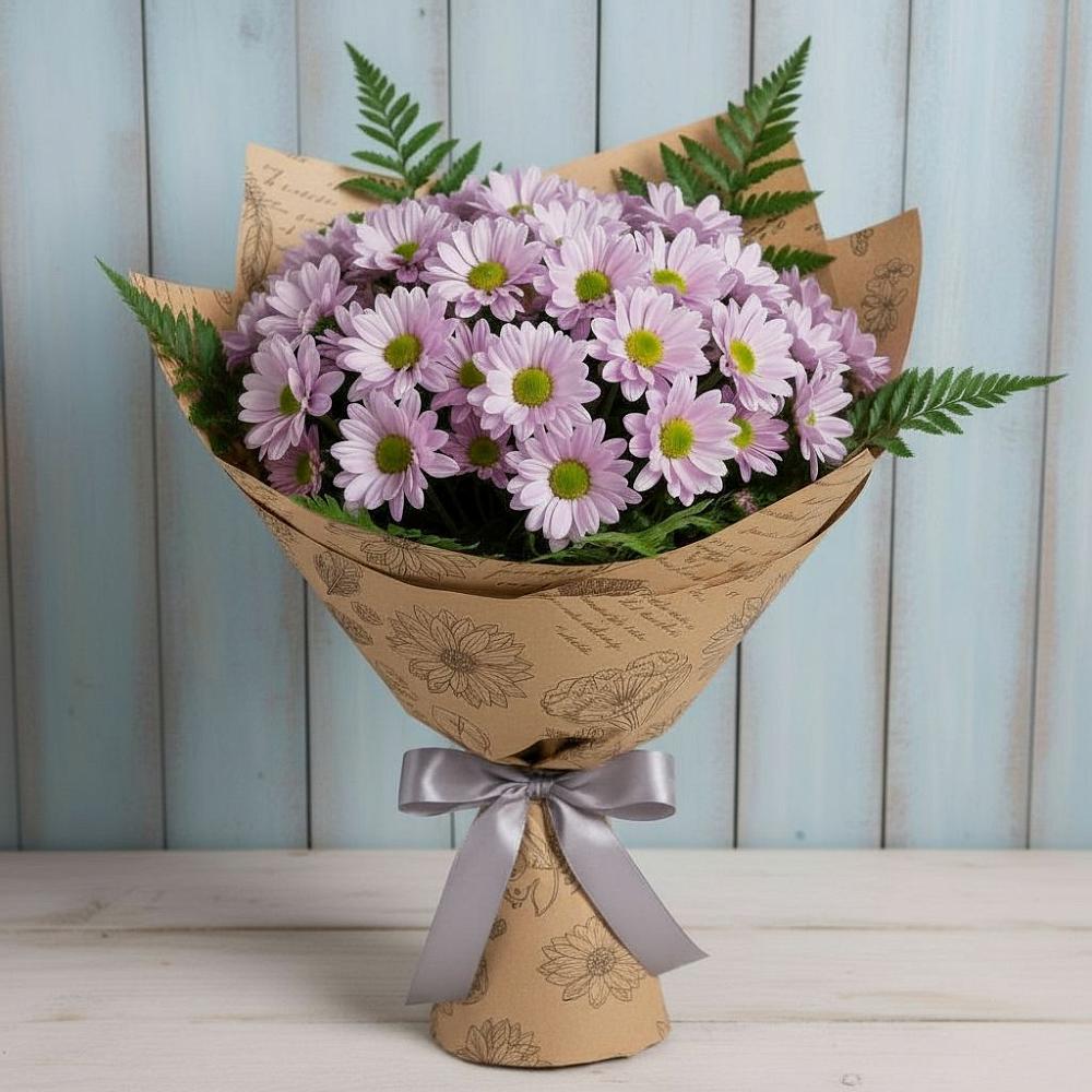Букет цветов из: Хризантемы в Ширяево