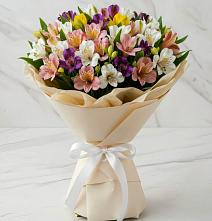 Букет цветов из:  Альстромерии #REPLACE_PRED# Ширяево