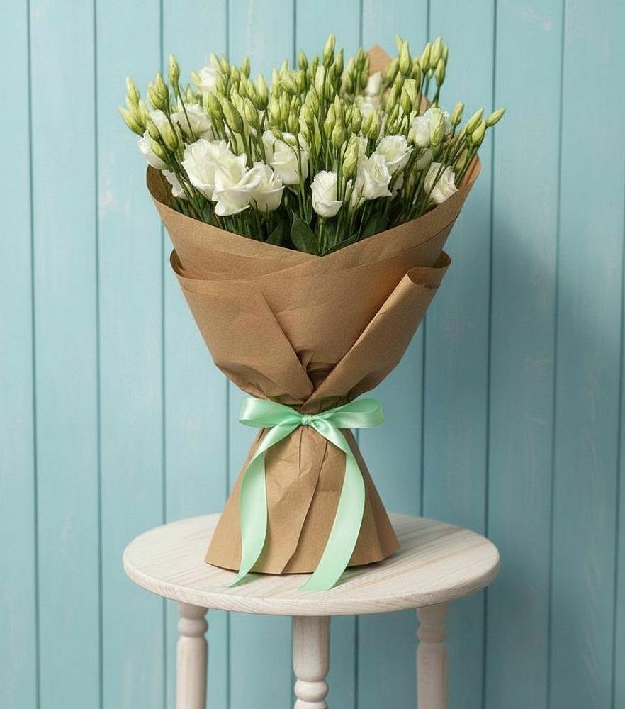 Букет цветов из: Лизиантусы в Ширяево