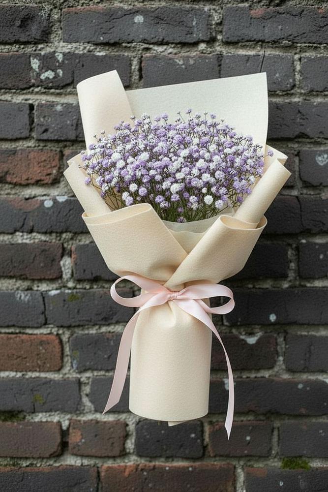 Букет цветов из: Гипсофила в Ширяево