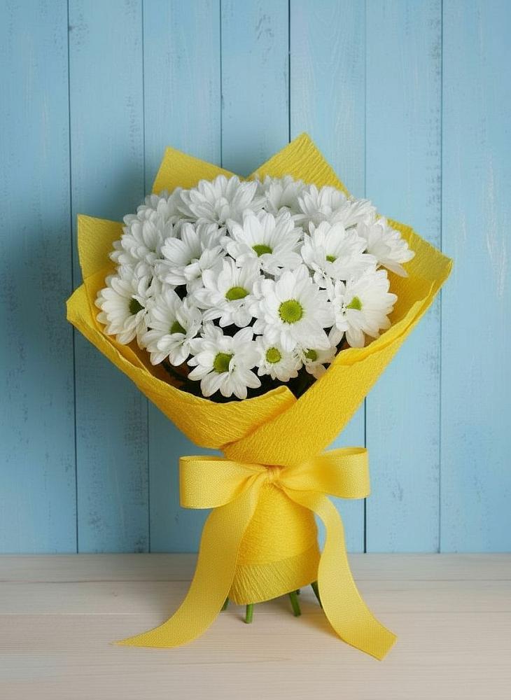 Букет цветов из: Хризантемы в Ширяево