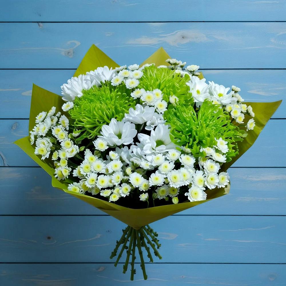 Букет цветов из: Хризантемы в Ширяево