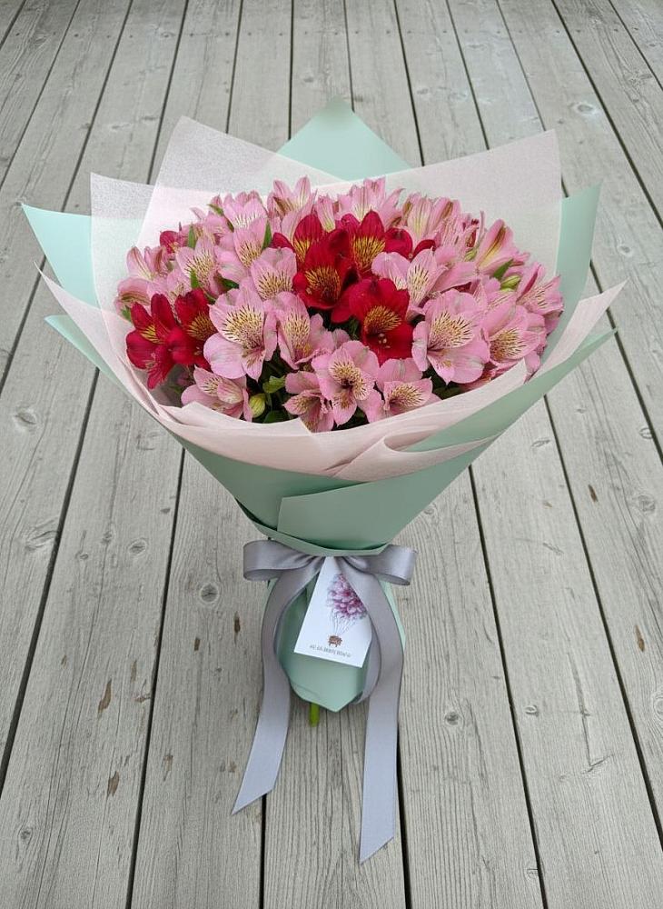 Букет цветов из: Альстромерии в Ширяево