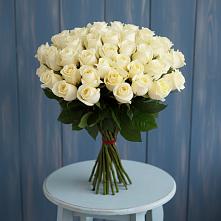 Букет 51 Белая роза Эдлесс Лав #REPLACE_PRED# Ширяево