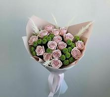 Букет цветов из:  Розы и Хризантемы в Ширяево