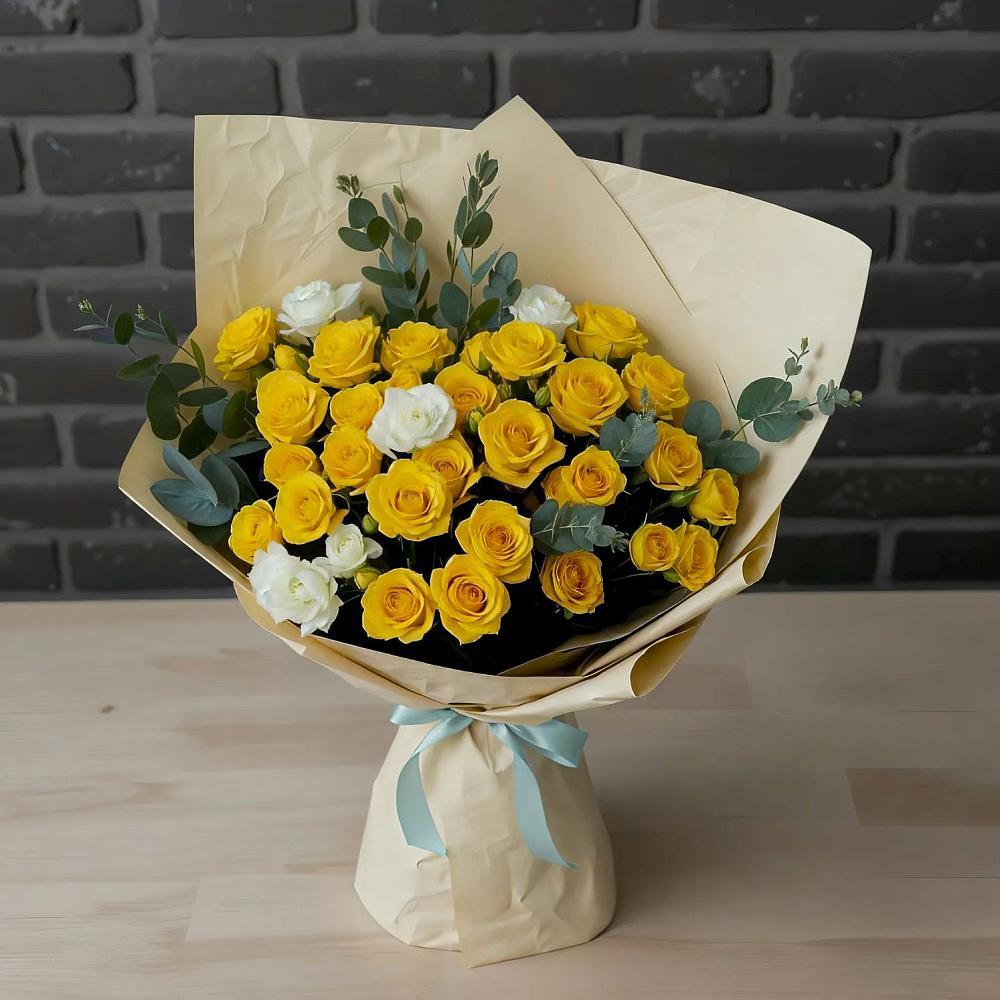 Букет цветов из: Розы в Ширяево