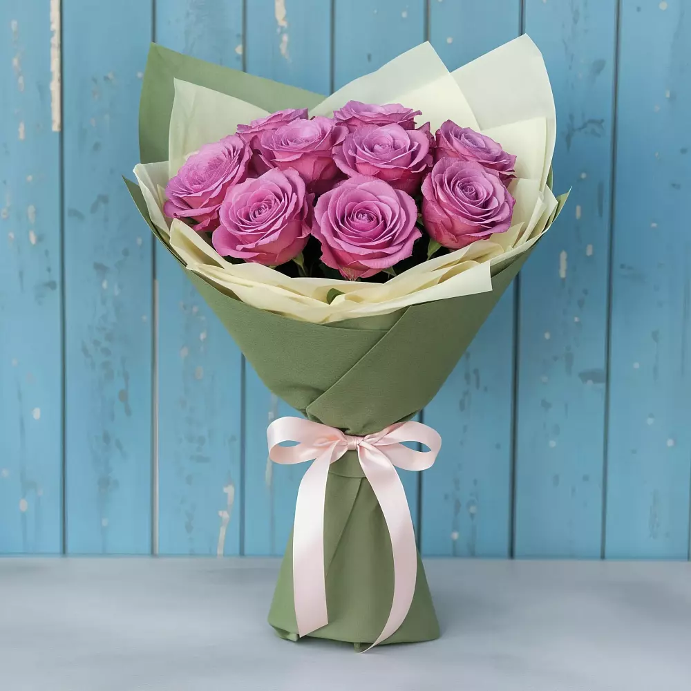 Букет Розы Фёрст Леди в Ширяево