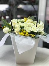Цветочная композиция из Розы  в Ширяево