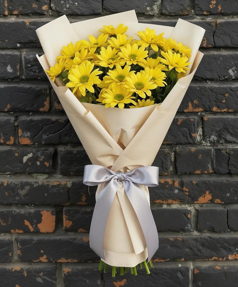 Букет цветов из: Хризантемы в Ширяево