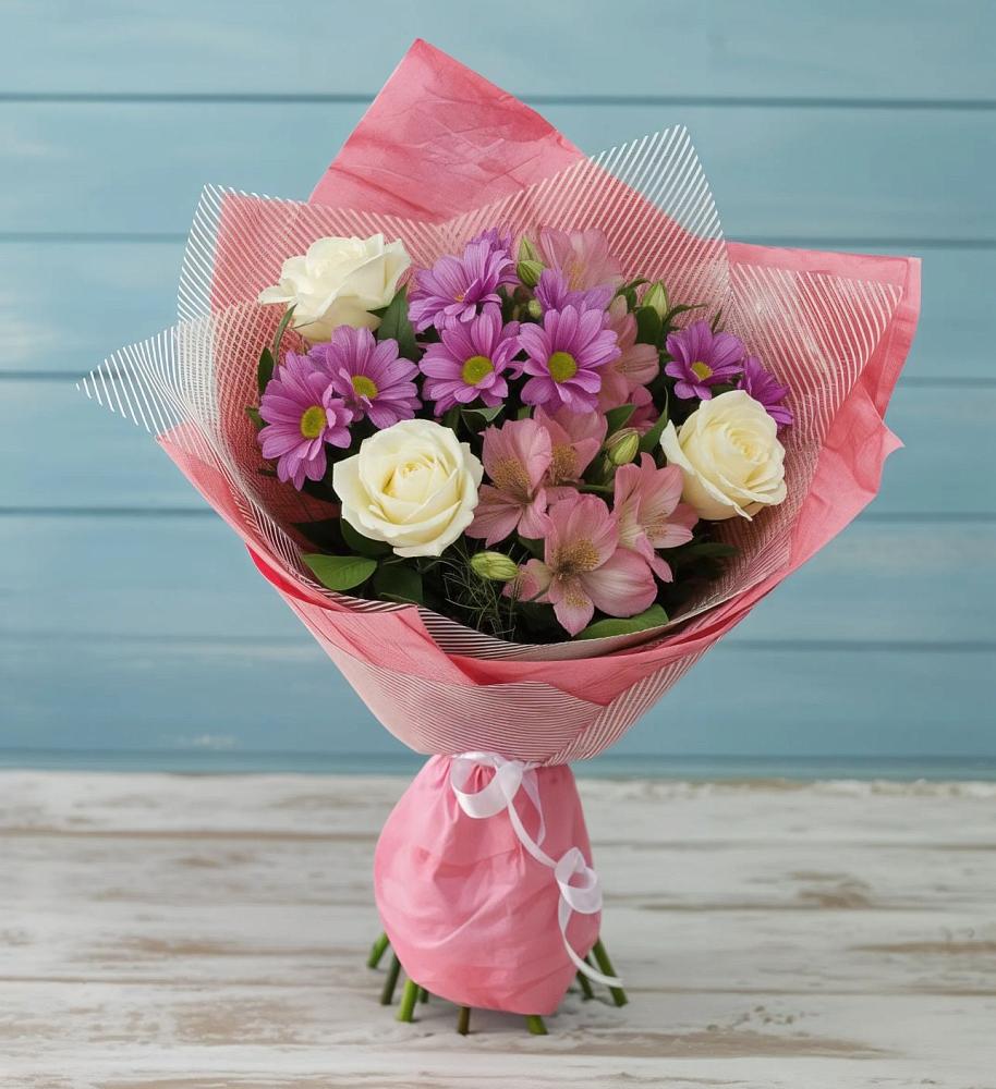 Букет цветов из: Герберы в Ширяево