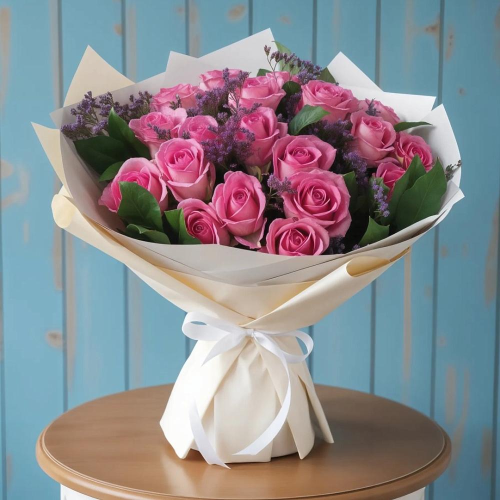 Букет цветов из: Розы в Ширяево