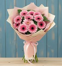 Букет цветов из:  Герберы в Ширяево