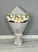 Букет цветов из:  Розы и Лизиантусы #REPLACE_PRED# Ширяево